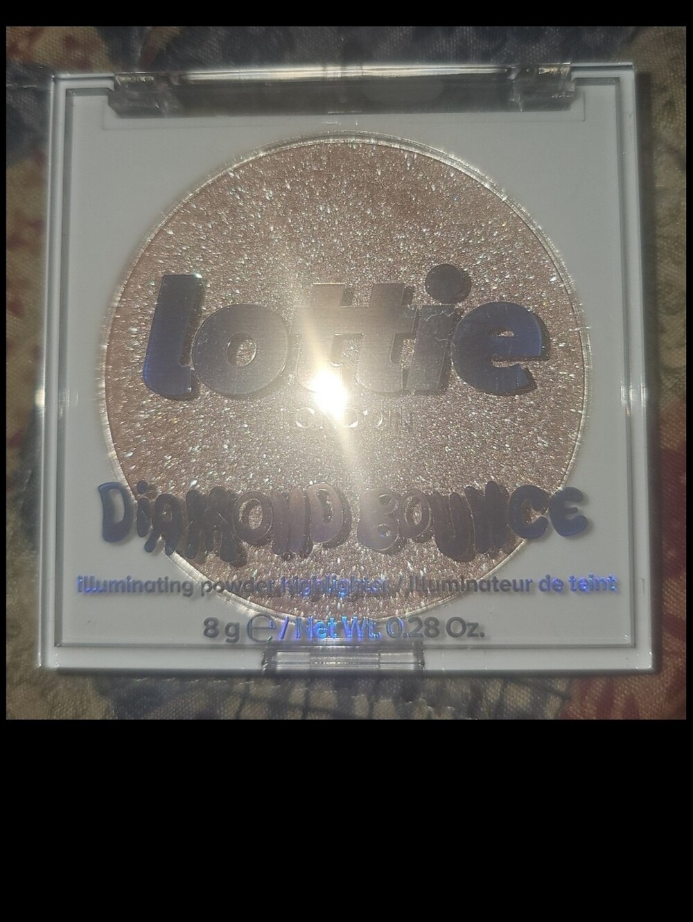 NIB Lottie London Diamond Bounce Highlighter - Pink Sherbet